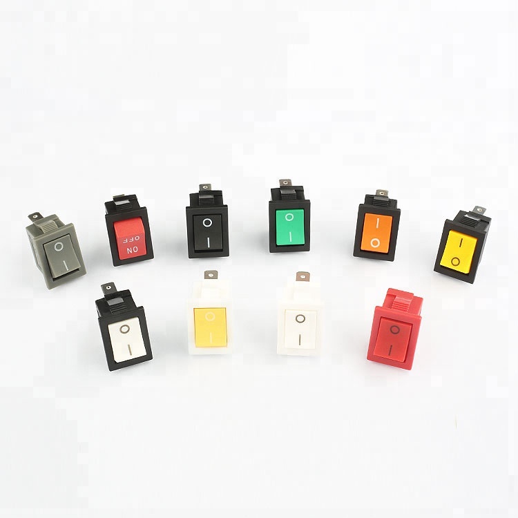 Factory price free sample 6a 250v kcd3 t125 55 rocker switch