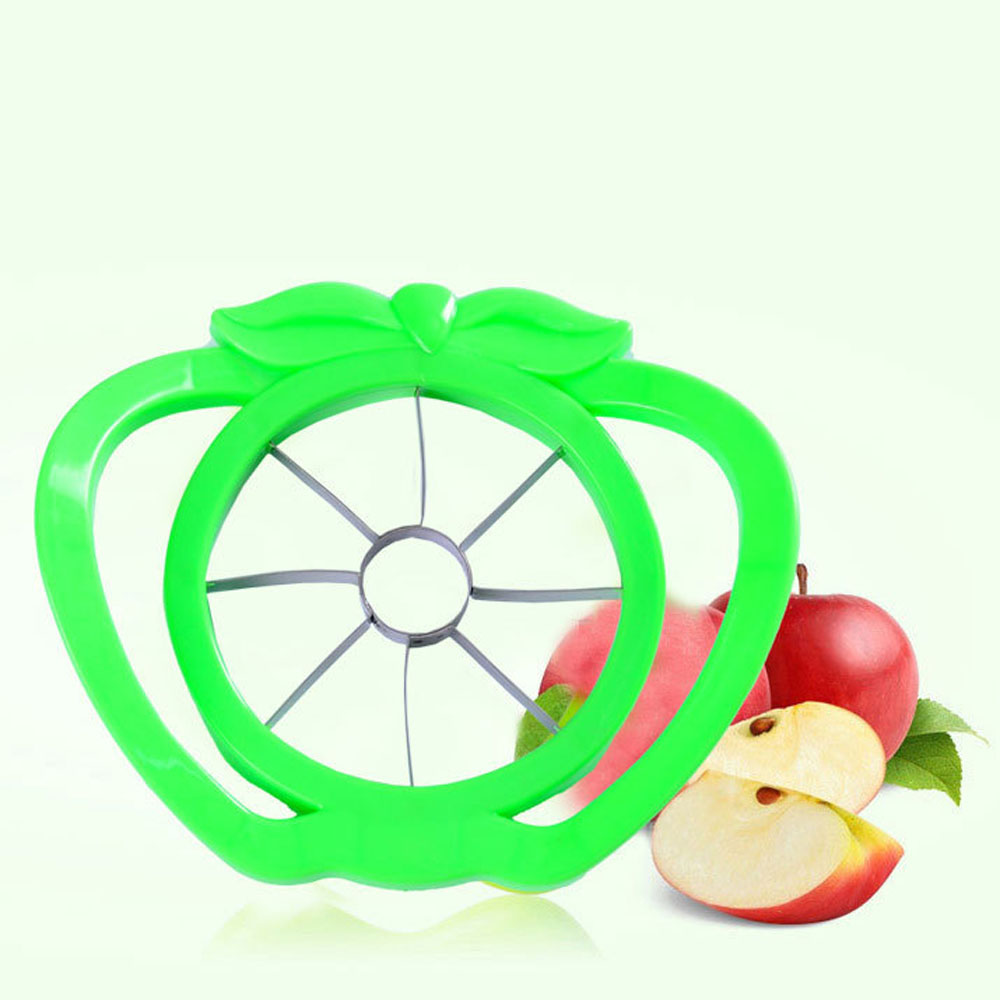 1 Pcs Apple Fruit Cutter Knife Corers Fruit Slicer Multi-function ABS+ Stainless Steel Kitchen Cooking Vegetable Tools Chopper