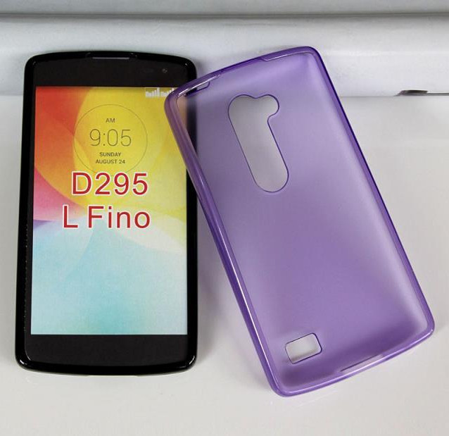 Mix colors Soft cover Gel TPU Case for LG L Fino D295