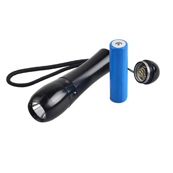 Ultraviolet Portable Underwater Night Dive LED Torch / Flashlight / Blacklight with 5 Modes 390 nM 3W UV Torch