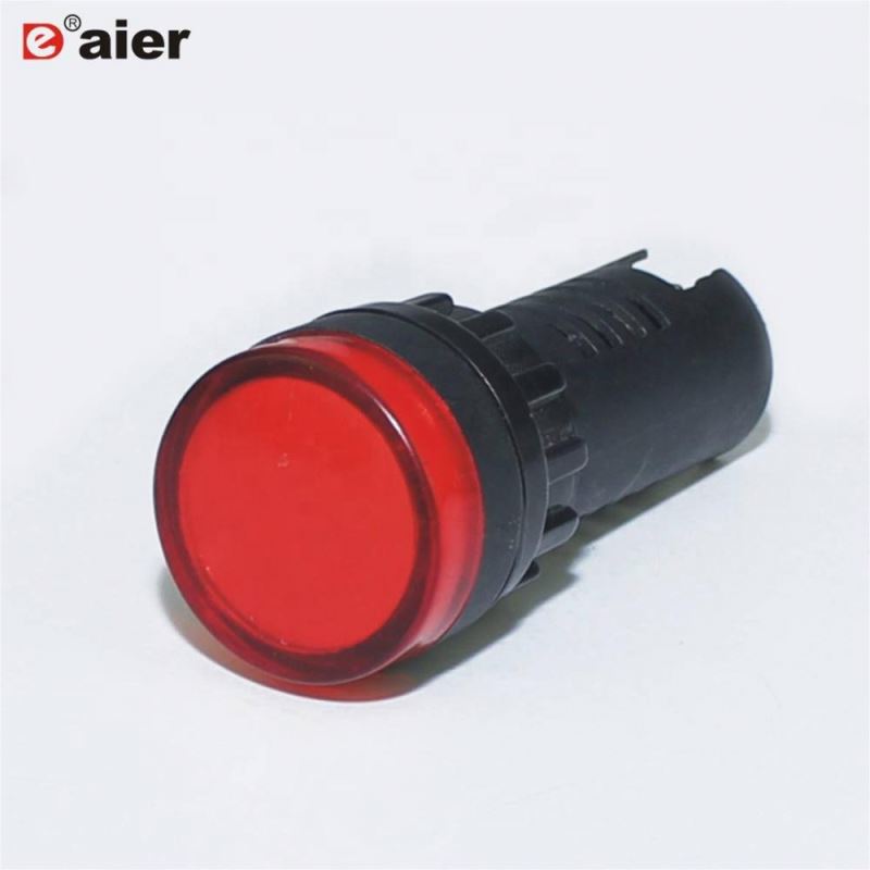 22MM Mounting Size Screw Terminal Plastic 220 Volt Indicator