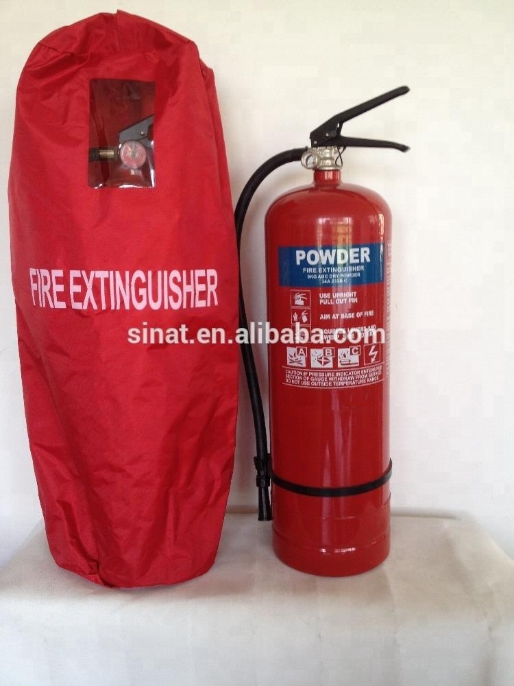 9kg dry powder fire extinguisher cover protection bag