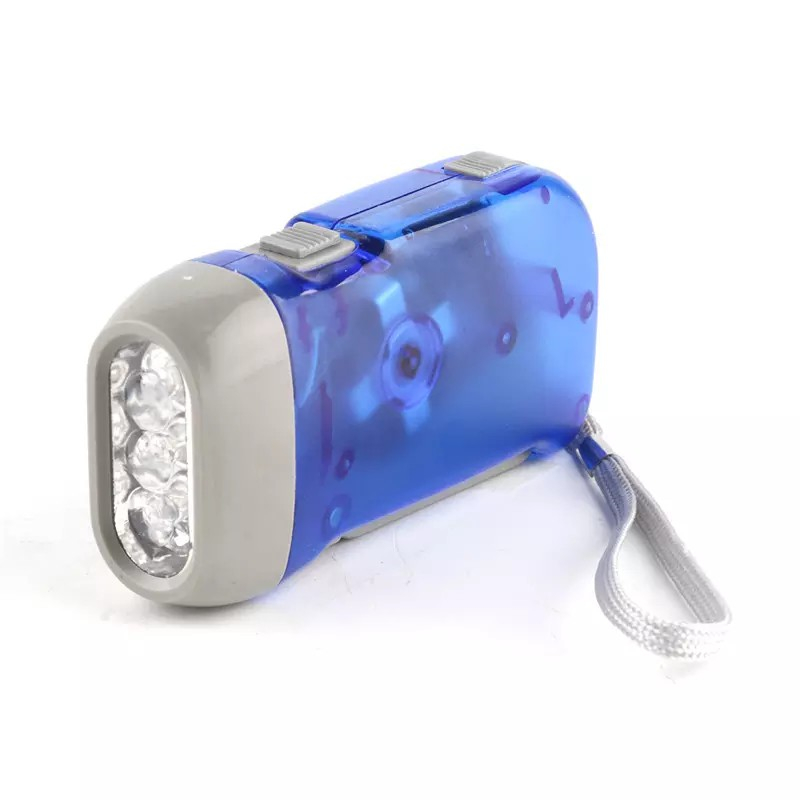 Upgrade 3led Hand Press Energy-saving flashlight Camping light Torches Dynamo Crank night light outdoor lighting