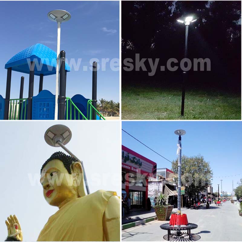 Outdoor Tulip Led Garden Light Parts Solar Garden Light