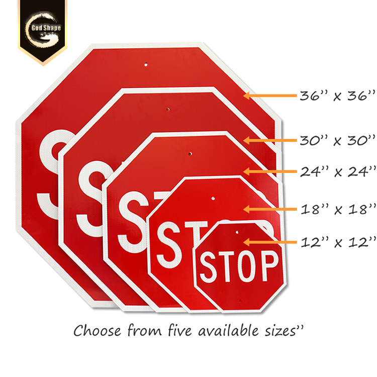 High Quality Reflective Aluminum PVC Traffic Road Warning Sign for Safety