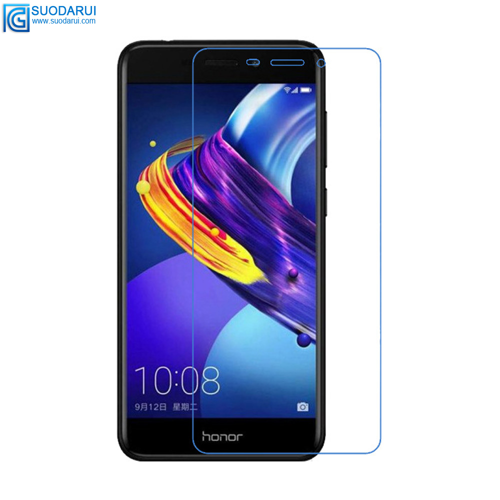 Tempered Glass Screen Protector for Huawei honor V9 Play 9H 2.5D 0.26mm HD Transparent Film