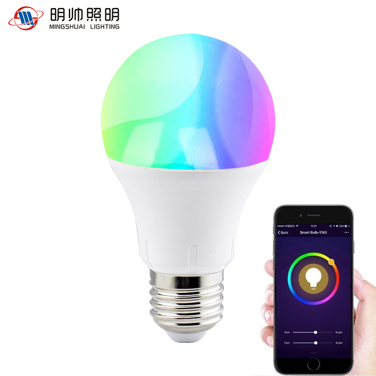 2019 hot sale wifi LED smart bulb  RGBW RGBCW 5W 7W 9W 11W 13W