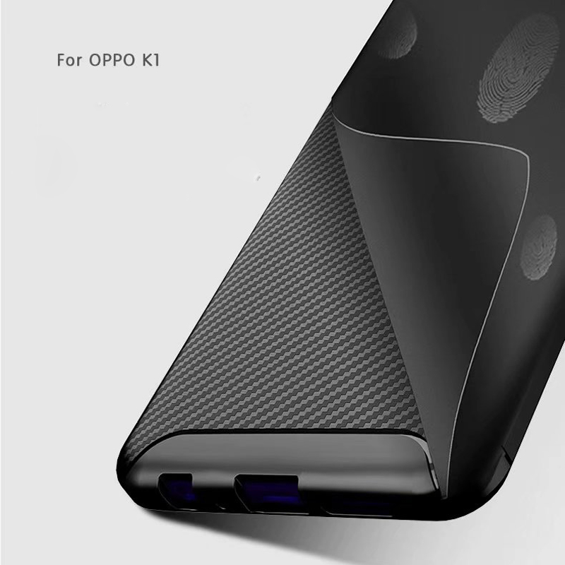 Carbon Fiber 360 Protective phone case For OPP O R15X K1 TPU Silicone back cover case