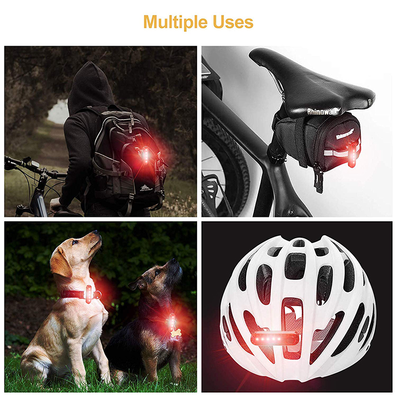 Ningbo Goldmore High Quality USB Rechargeable LED Rear light Waterproof LED Bike Tail Light