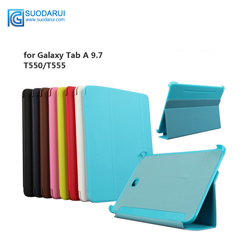Stand Cover Leather case For samsung Galaxy Tab A 9.7 T550 T555