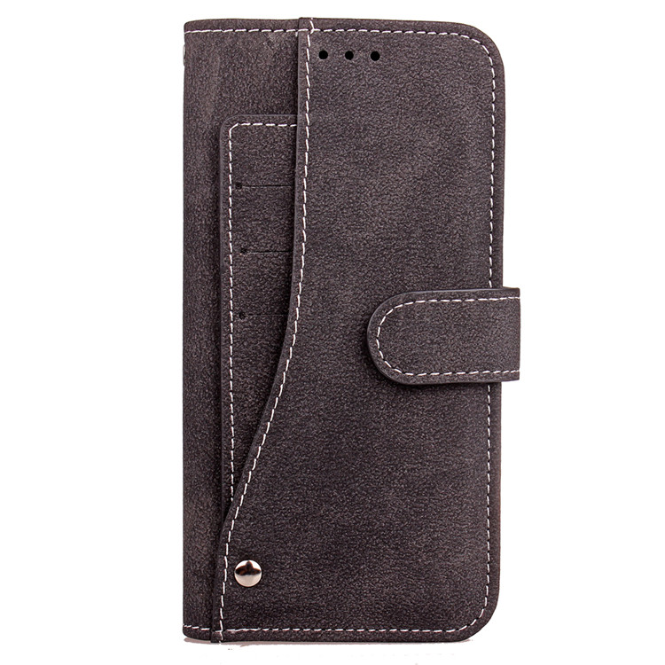 Phone Accessories Mobile With Rotatable Card Slots Flip Leather Case for iPhone X , for iPhone x Leather Case