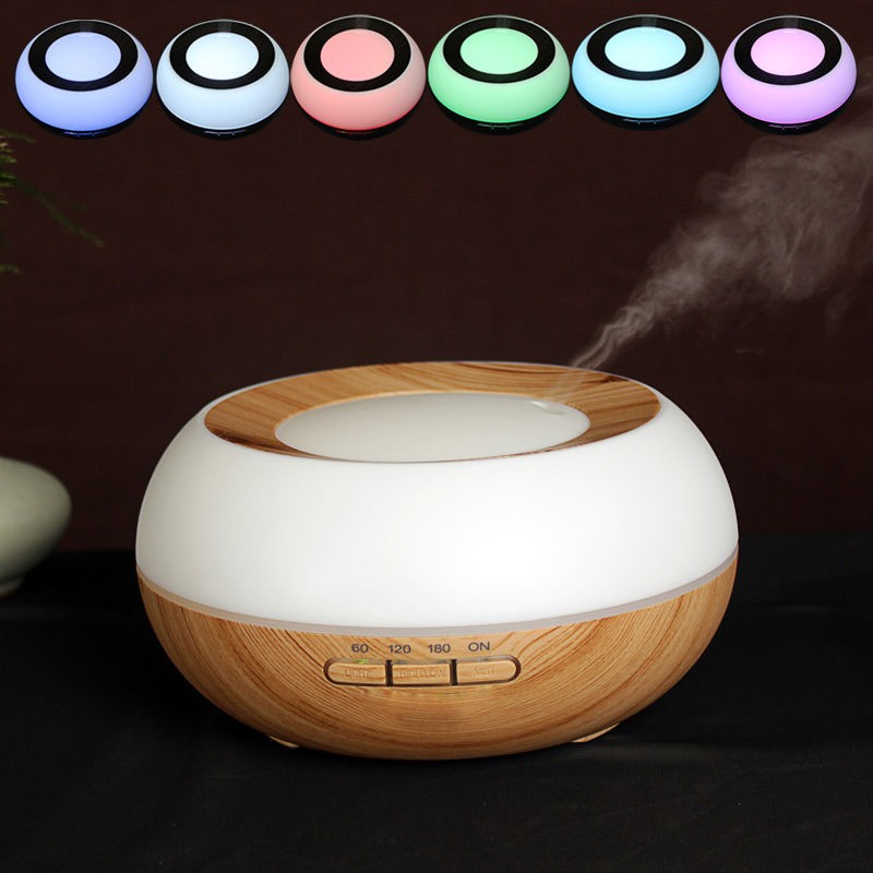 England Well Popular Design Desktop Application 300ml Wooden Aroma Diffuser Retailer