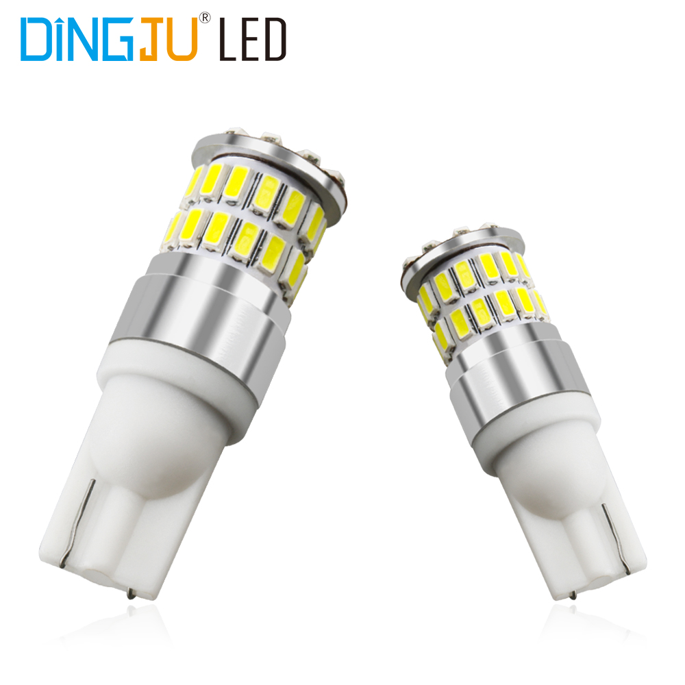 Wholesale Price T10 38smd 3014 Led Light W5w Canbus Car Bulb 12v 0.155A 6000-6500k Reading Lamp Licence Plate On Sale