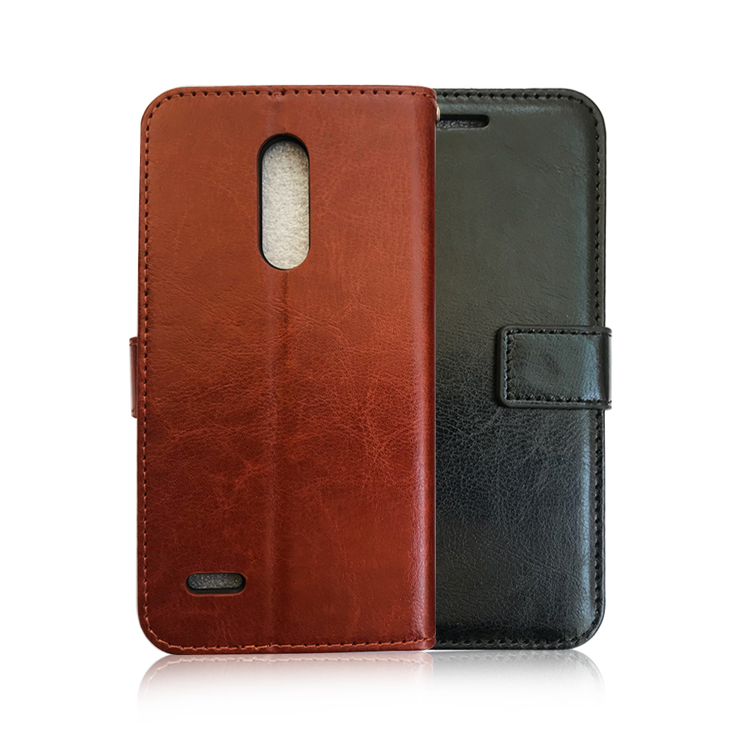 PU Leather Flip Case For Lenovo K6 Enjoy Case