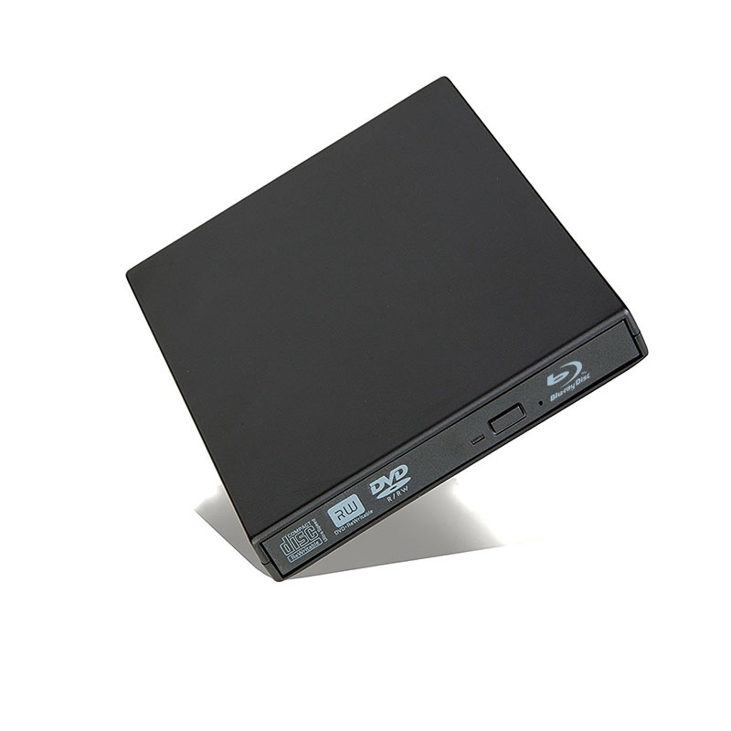 bluray burner external Slim USB 2.0 BD-RE CD/DVD RW Writer Play 3D 4K Blu-ray Disc for Laptop Notebook Netbook PC