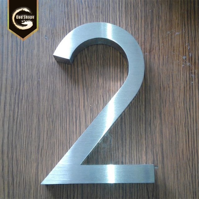 3D Acrylic Metal Letters and Number Advertising LED Signs