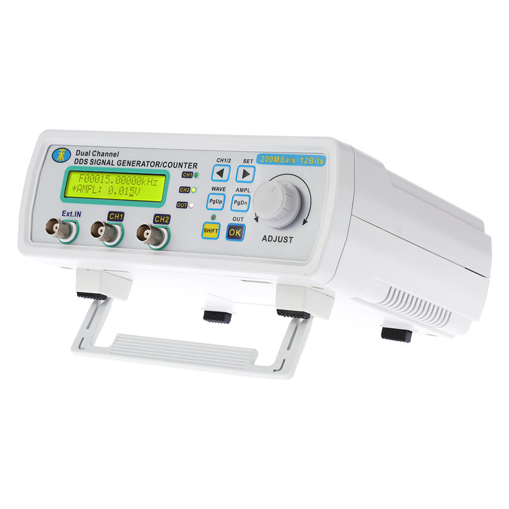High Precision Dual-channel DDS Signal Generator Arbitrary Waveform Frequency Meter 0-5MHz Power Signal Bandwidth 200MSa/s 25MHz