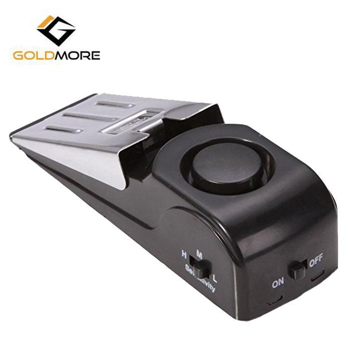 Goldmore Super Door Stop Alarm 120dB Wireless Anti Theft Security Wedge Door Stop Alarm