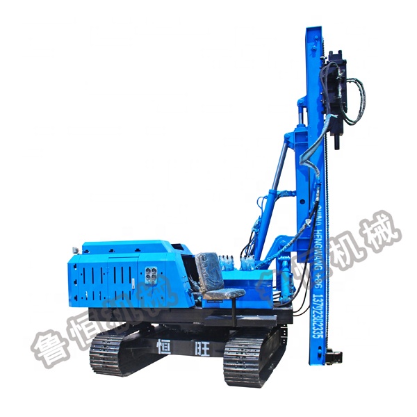 hot sale ground screw helical pile driver construction pile machine pile drilling machine piling driving