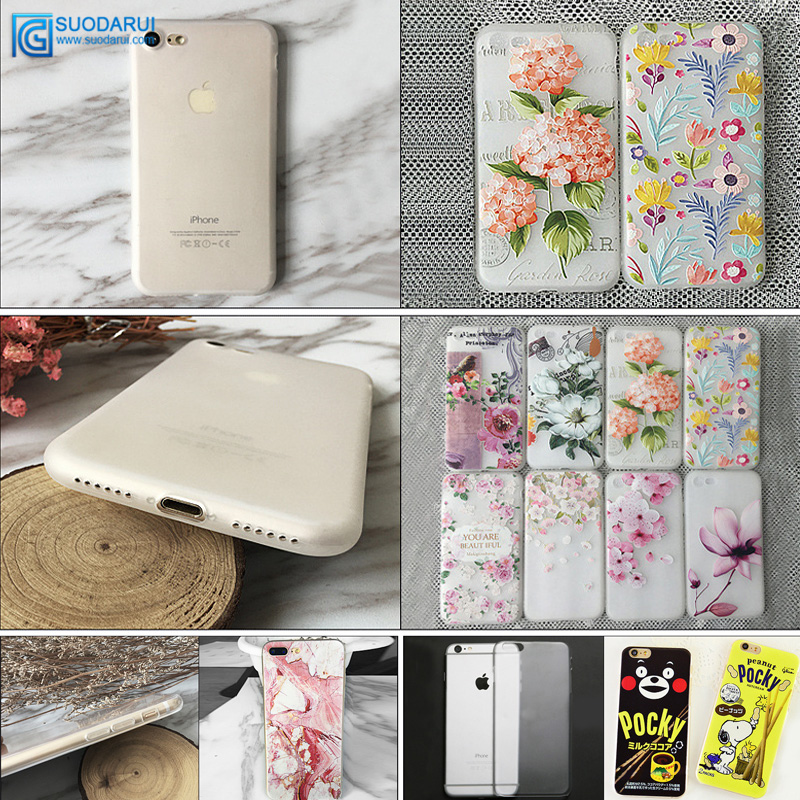 OEM Cell phone Case Cover Customize Pattern TPU / PC Digital printing IMD Custom Machining