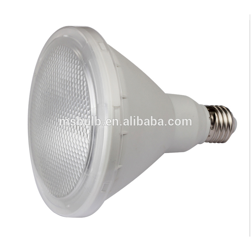 PAR38 led light IP65 PAR38 15w spotlight RGB E27 led bulb dimmable TUV CE approved