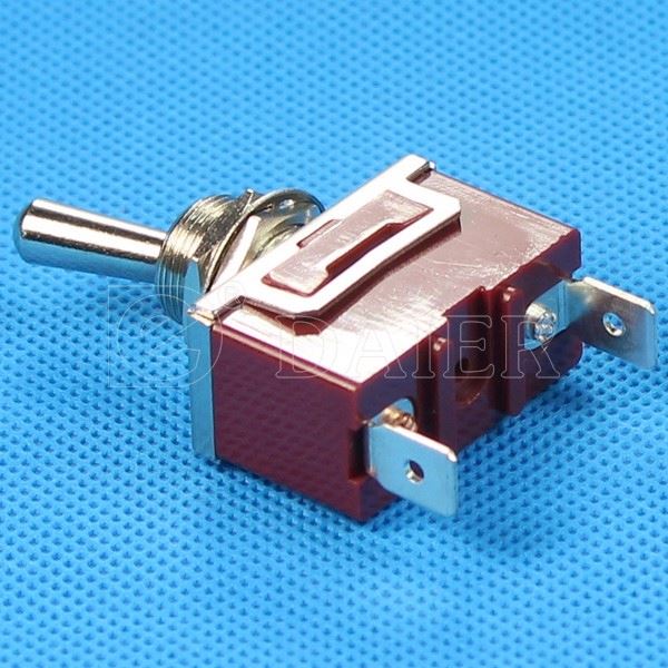 KN3C-101P 15A 250V 12MM SPST 2 Pin PCB Toggle Switch ON OFF