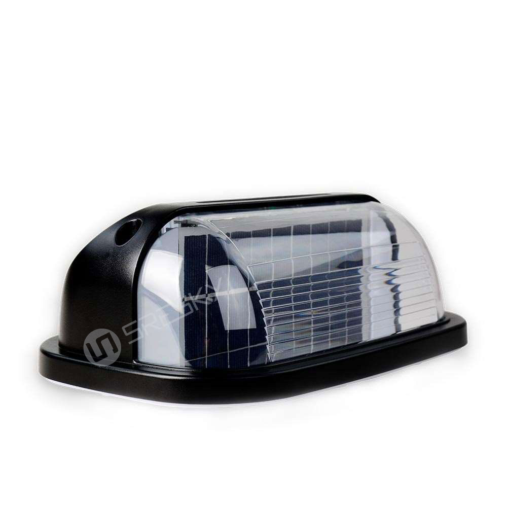 New type waterproof wireless wall lamp solar motion detection light