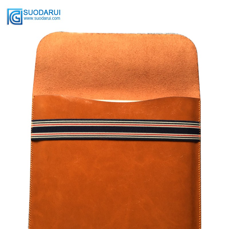 Super fiber Leather Tank bag Pouch for Apple Ipad pro 12.9 case