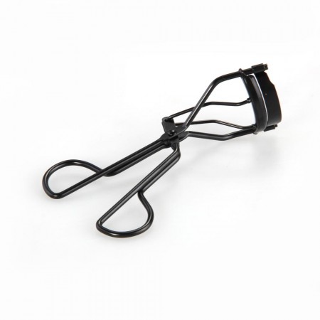 Black Beauty Makeup Eye Lash Eyelash Curler with Silicone Refill Pad