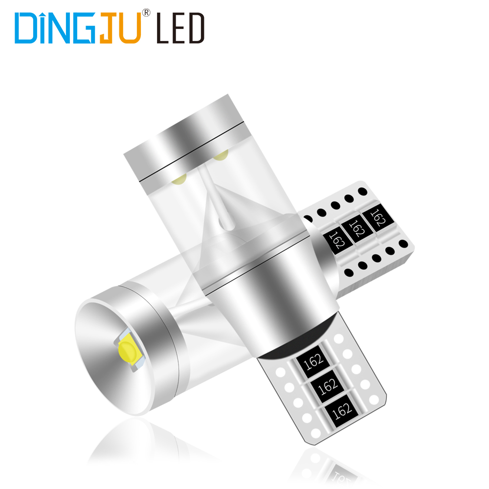 Factory high quality t10 w5w led 3smd  auto bulb 12v 1.1w interior reading Lights Car Lamp parking  parts for sale