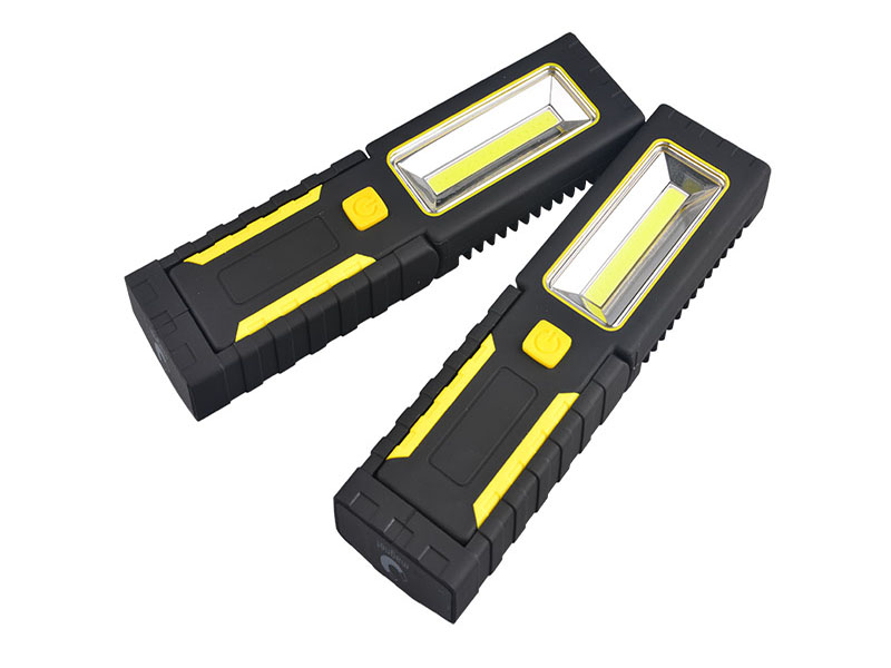 Work LED Light Car Maintenance Foldable COB Stripe+4 LED Lights Super Bright Work light With Magnetic Base