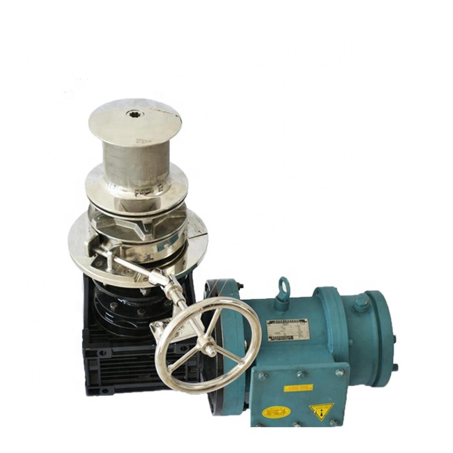 big boat electric windlass JVG-20.5 with horizontal motor band brake