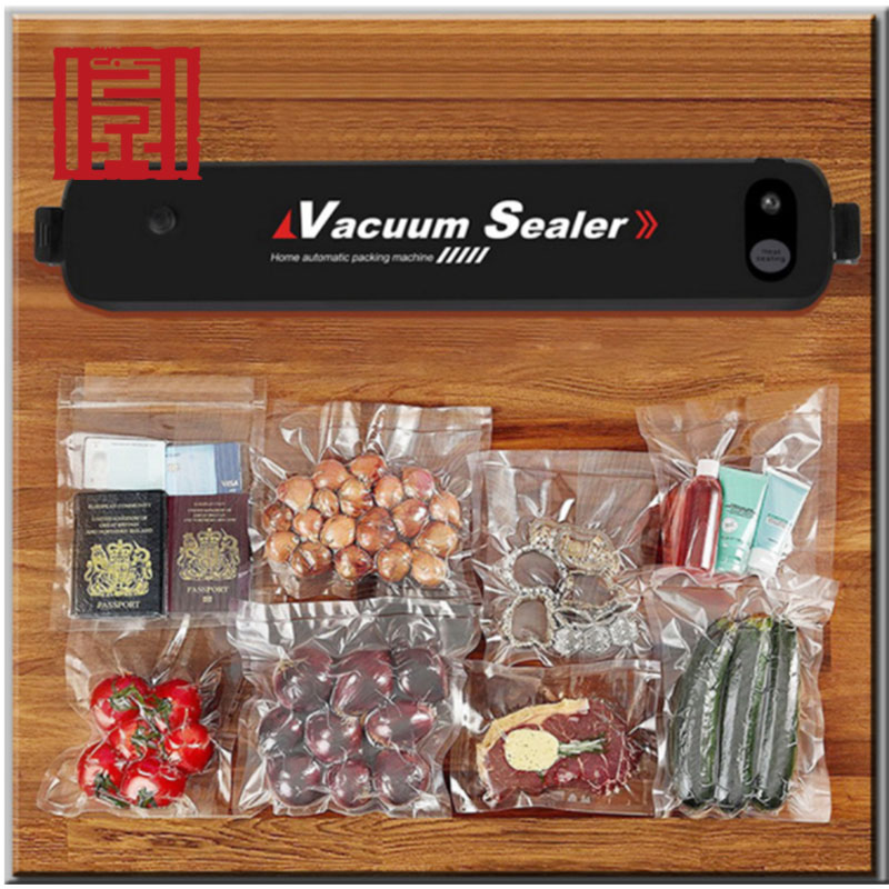 Household small electric vacuum packaging plastic sealing machine sealer