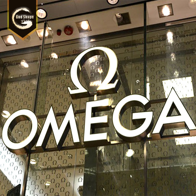 Professional custom neon led channel letter backlit 3d illuminated metal acrylic letter signs