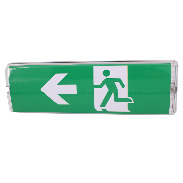 LED Emergency Exit Box supplier/Emergency Exit Sign Box with CE Approved LED Sign