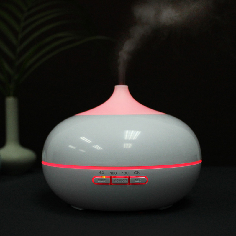 Essential Oil Diffuser, 300ml Cool Mist Humidifier with Color Changing LED Lights Ultrasonic Aroma Diffuser for Office Home