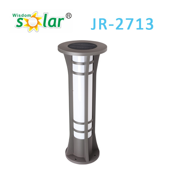 New design stainless steel outdoor LED solar bollard outdoor bollard lights solar bollard(JR-2713)