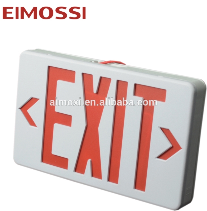 Ceiling Mounted 3w Green or Red Letter Exit lighting