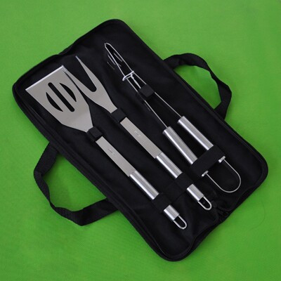 3pcs bbq set outdoor cooker bbq tool