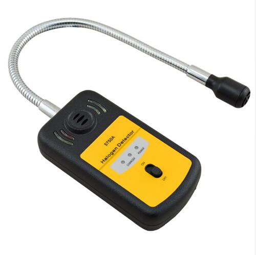 5750A halogen gas detector, hand air conditioner refrigerant leak detector, chlorine fluorine refrigerant leak detector