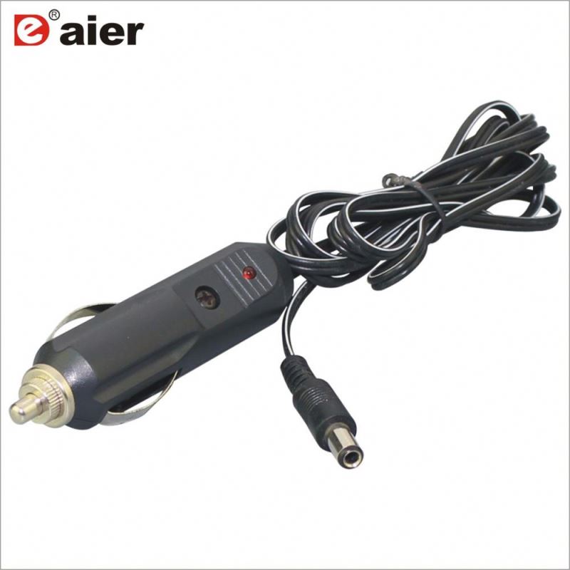 Automotive Right Angle 12 Volt Cigarette Lighter Plug