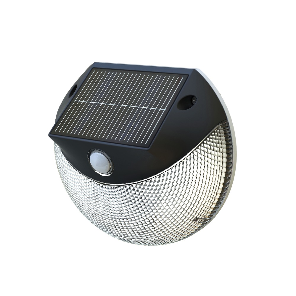 Promotion All In One Solar Led Wall Light Lamp Motion Sensor