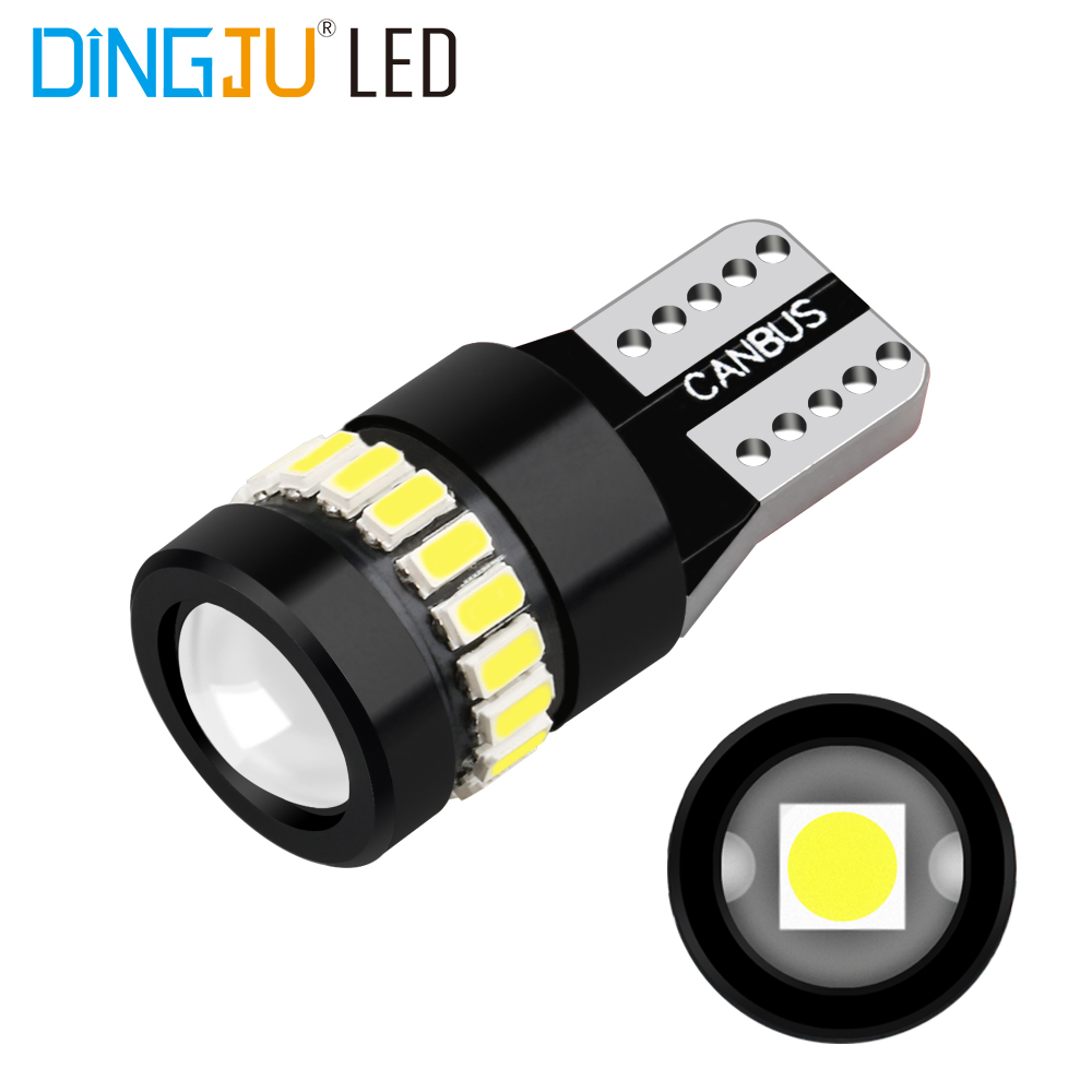 Factory Supplying Brightest T10 Led W5w 18smd 3014 1smd 3030 Lamp Interior Bulb 12v plate Light  Price Manufacturer Supplier