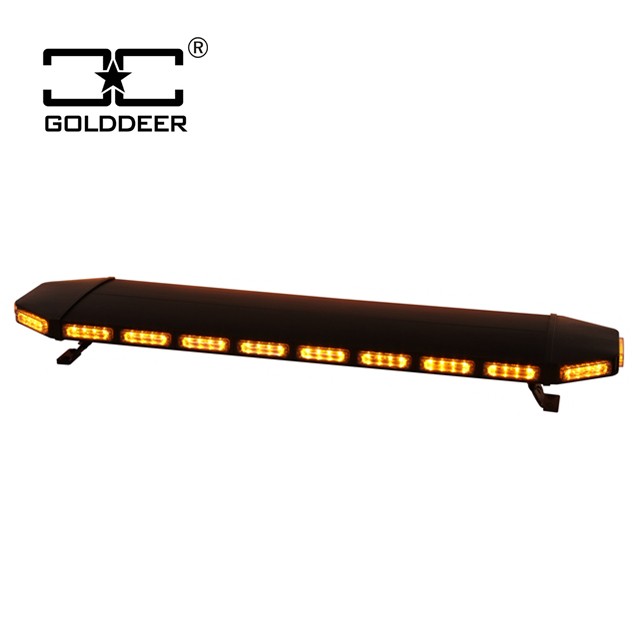 Ambulance Fire Truck vehicle Good waterproof Aluminum case  Gen3 led amber warning lightbar TBD08926-22-3T