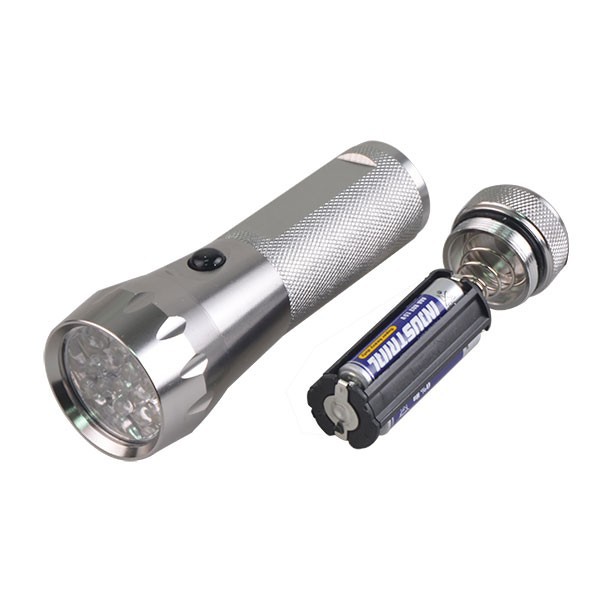 Super Bright LED Torch Light 19 LEDs Flashlight with 1W Output