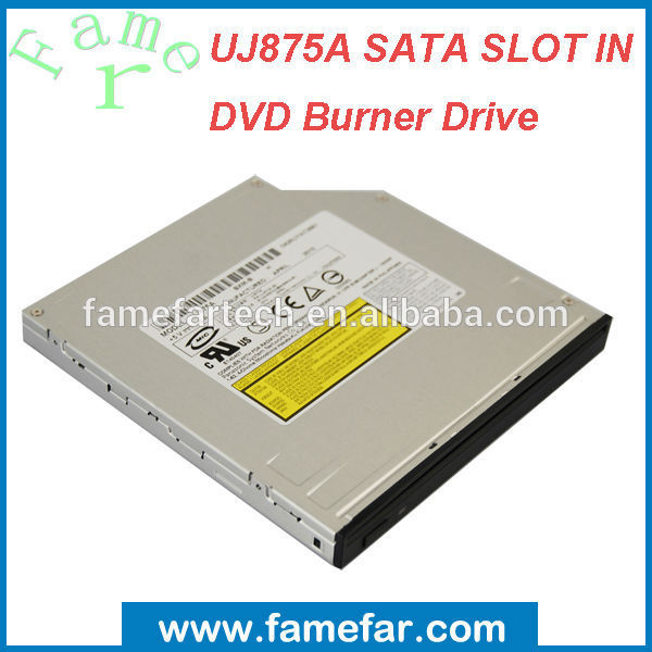 12.7mm UJ875A Slim slot in 8x CD DVD RW DVDRW SATA