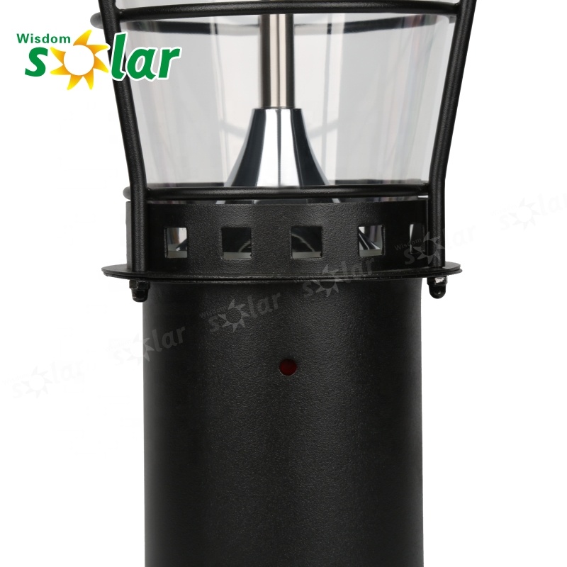 6v voltage 4 watts stainless steel led solar garden light