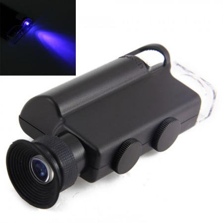 Microscope Endoscope 200-240 Adjustable 2LED Digital Magnifier Camera Black 3AAA