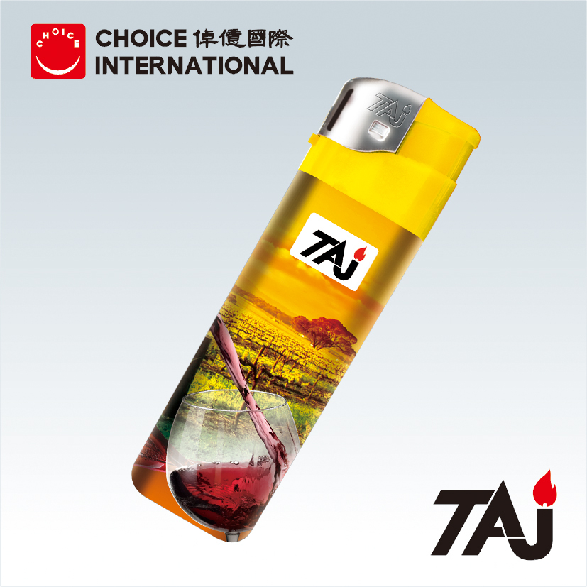 2019 Chinese Supply whole-sale TAJ fashion platisc lighter