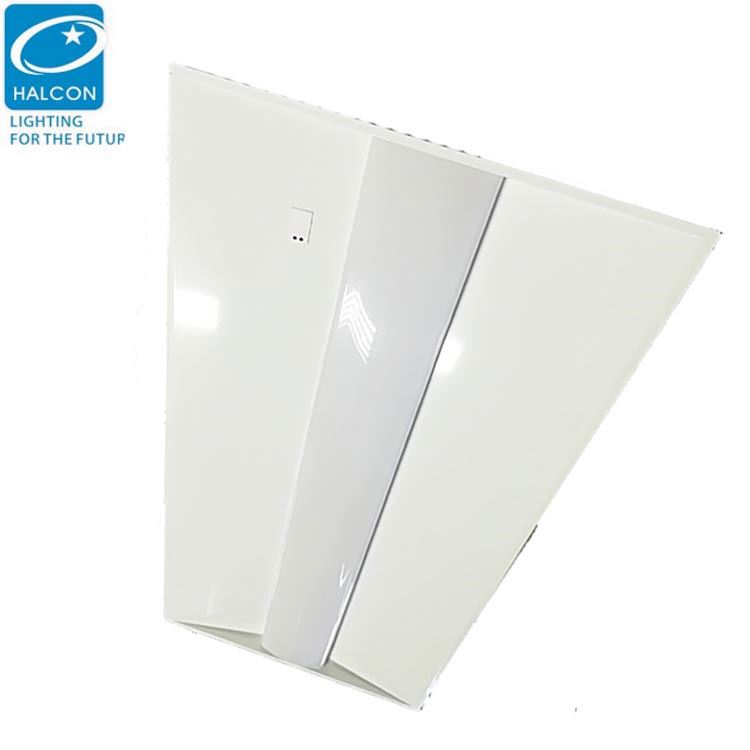 Office 1X4ft 40W DLC Motion Sensor Square Led Wall Recessed Light